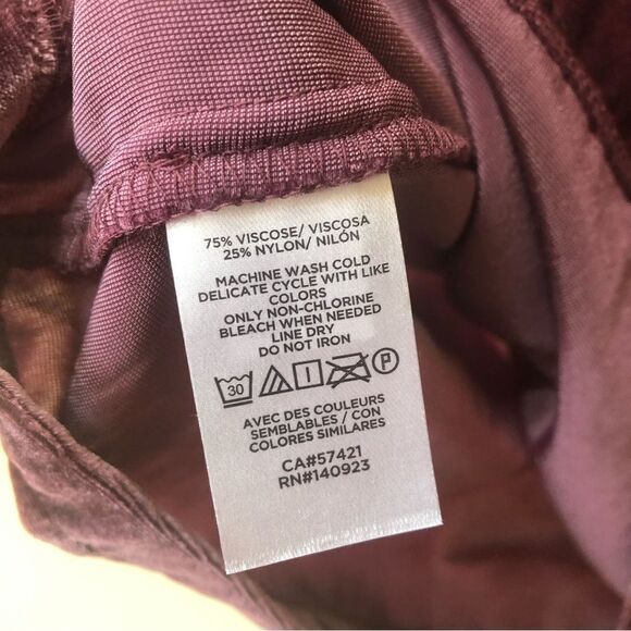 Loft Velvet Puff Sleeve Top - Picture 7 of 7